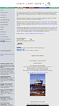 Mobile Screenshot of ocean-liner-society.com